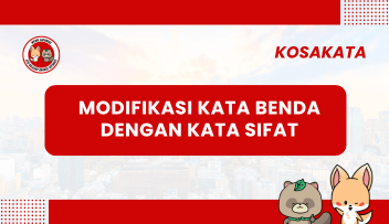 Modifikasi Kata Benda dengan Kata Sifat